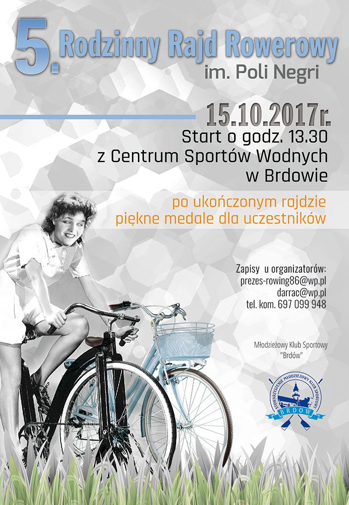 % rodzinny rajd rowerowy zorganizowany przez towarzystwo przyjaciół ziemi brdowskiej, 15.10.2017  godz. 13.30 start centrum sportów wodnych w brdowie.