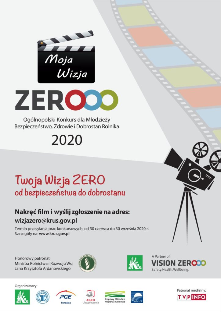 Plakat Vision Zero KRUS