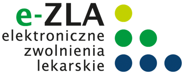 Banner informacyjny elektroniczne zwolnienia lekarskie.